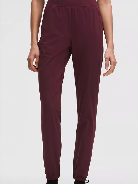 lululemon athletica Pants - lululemon Adapter State HR  Short jogger Deep Wine Fits 5’4” and Up